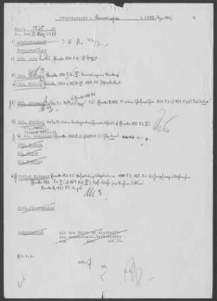 Benningen: Visitationsbericht 1956 mit Pfarrberichten 1954 und 1956