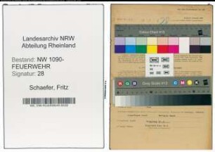 Entnazifizierung Fritz Schaefer , geb. 16.04.1892 (Landwirt)