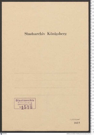 Ivan van Cortenbach, Landkomtur von Biesen, an Hochmeister [Heinrich von Plauen]: Unfähigkeit der Ballei Biesen zur Unterstützung des Hochmeisters.