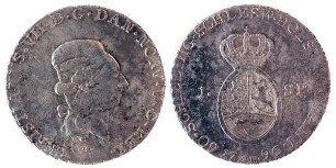 Speziestaler, Kgl. Linie: Christian VII (1766 - 1808)