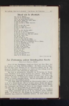 Zur Verbreitung unserer stimmbegabten Lurche.