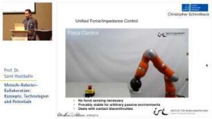 Mensch-Roboter-Kollaboration: Konzepte, Technologien und Potentiale