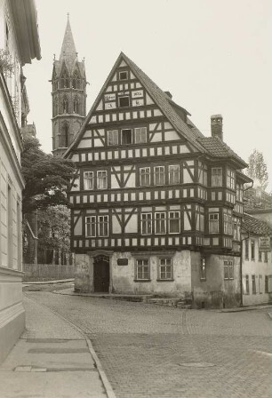 Arnstadt, Wohnhaus : Arnstadt. Wohnhaus zur früheren Papiermühle 1633 gebaut