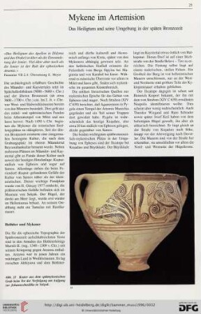 Mykene im Artemision