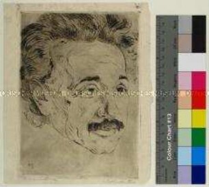 Porträt des Physikers Albert Einstein