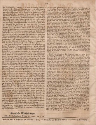 528 Kirchliche Mittheilungen