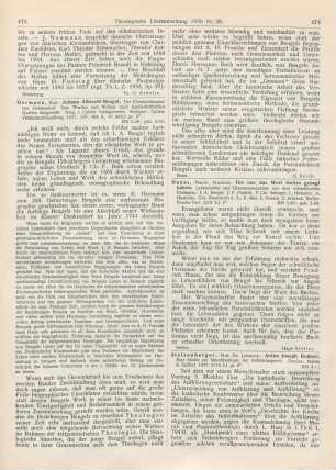 474-475 [Rezension] Stelzenberger, Johannes, Anton Joseph Roßhirt