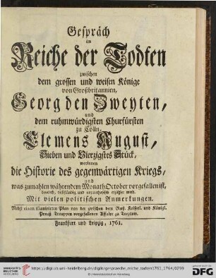 Sieben und Vierzigstes Stück
