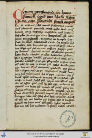 [1r - 32v] De arte praedicandi.