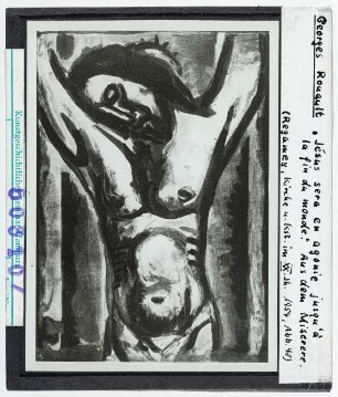 Georges Rouault: Jésus sera en agonie ..., Miserere