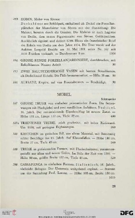 Möbel (Nr. 187-218)
