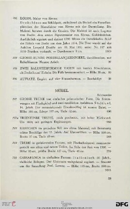 Möbel (Nr. 187-218)