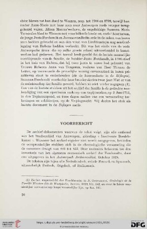 Voorbericht
