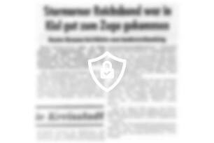 Stormarner Reichsbund war in Kiel gut zum Zuge gekommen