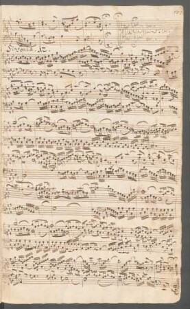 Sinfonien; cemb; A-Dur; BWV 798