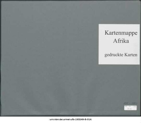 Capland und Natal, ganz und mit Transvaal : 1811-1880 : Kartensammlung