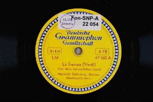 La Traviata : Hat dein heimatliches Land / (Verdi)