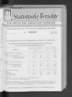 Die Straßenverkehrsunfälle mit Personenschaden in Hamburg im Dezember 1969 : Lfd. Nr. 8