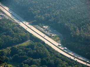 Hainspitz, BAB A 9, Raststätte bei Hainspitz