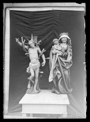 Neufra: Madonna und Sebastian