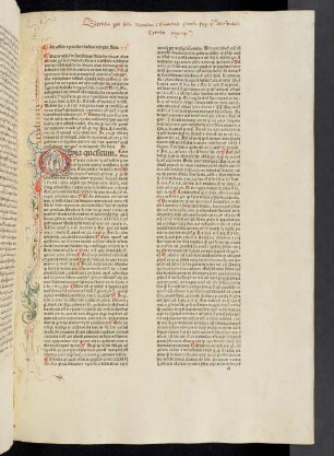 Pars secunda: Lectura. d. Abbatis siculi super primo Decretalium : cum additionibus Antonii de Butrio