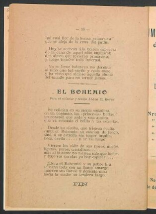 El bohemio