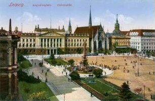 Leipzig: Augustusplatz, Universität