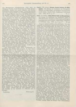 406-407 [Rezension] Klotz, Philipp, Johann Michael Sailer als Moralphilosoph