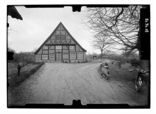 Kirch Grambow (Wedendorfersee-Kirch Grambow), Seestraße 25. Pfarrwitwenhaus (1669). Giebelfront