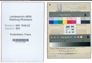 Entnazifizierung Franz Kurtenbach , geb. 13.10.1895 (Arbeiter)
