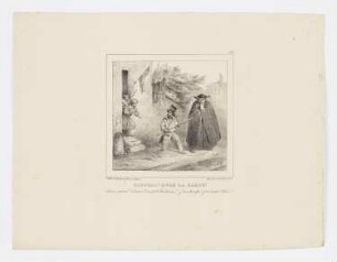 Kinder und Pater, Blatt 16 der Folge "Fantasien"