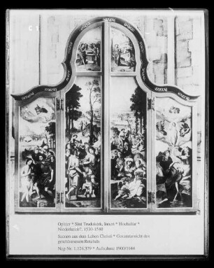 Hochaltar — Szenen aus dem Leben Christi
