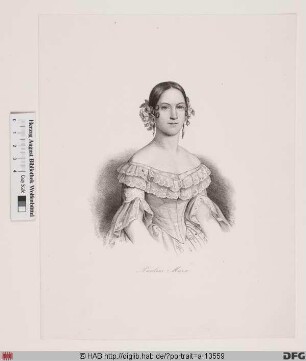 Bildnis Pauline Marx (verehel. von Steiger)