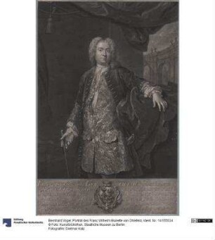 Porträt des Franz Wilhelm Buirette von Ohlefeld