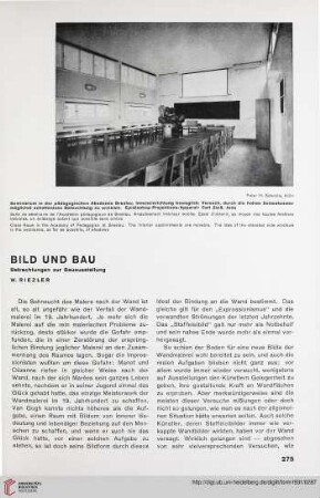 6: Bild und Bau : Betrachtungen zur Bauausstellung
