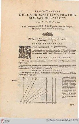 La seconda regola