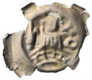 Fundmünze, Brakteat, 1260 - 1270