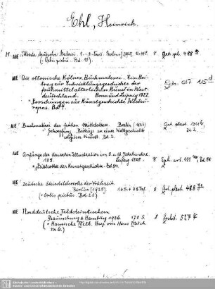 Ehl, Heinrich