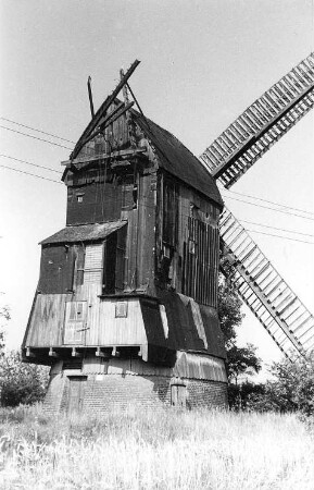 Breitenhagen. Paltrockmühle, Baujahr 1928 (im 19. Jh. als Bockmühle erbaut)