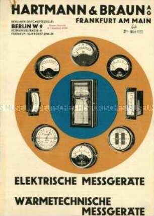 Katalog über elektrische und wärmetechnische Messgeräte