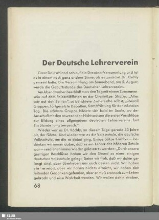 Der Deutsche Lehrerverein