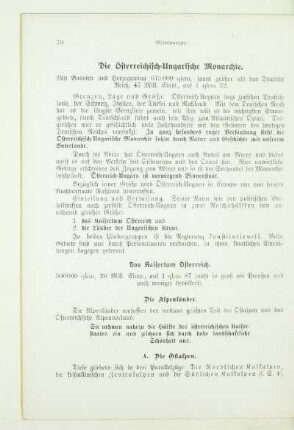 Die Österreichisch-Ungarische Monarchie