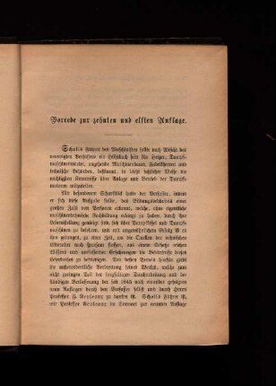 Vorrede zur zehnten und elften Auflage.
