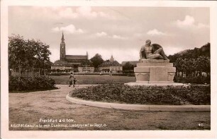 Postkarte, Frankfurt a. d. Oder - Dammvorstadt