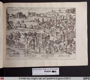 Einzug der Hugenotten in die Stadt Nîmes, 15. November 1569.