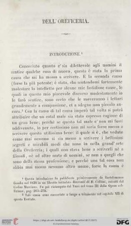 Trattato Dell' Oreficeria