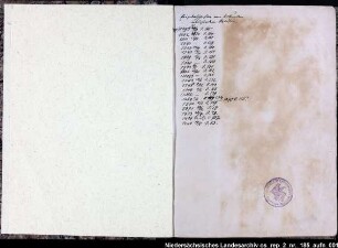Nekrolog des Osnabrücker Doms Pergament, Folio, 13. Jh.