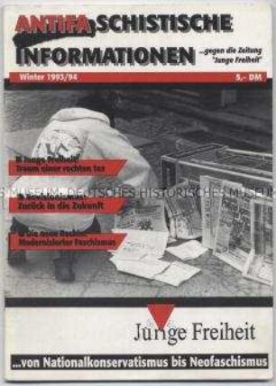 Streitschrift zur Auseinandersetzung mit der neonazistischen Zeitschrift "Junge Freiheit"