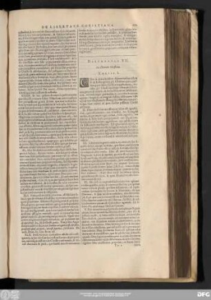 Disputatio VII. De Libertate Christiana.