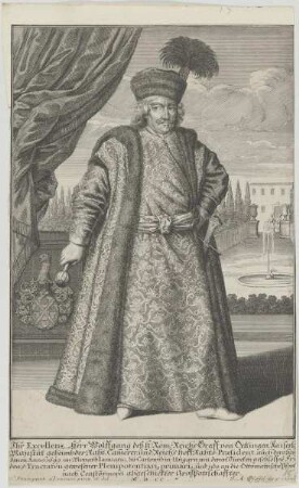Bildnis des Wolfgang IV. von Oettingen-Wallerstein